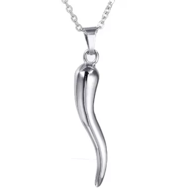 Horn Good Luck Cornicello Pendant Necklace